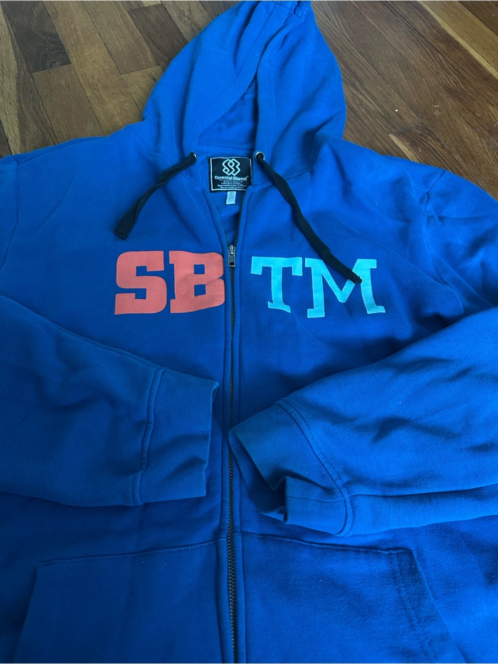 SB TM Royal Blue Full-Zip Hoodie by Special Blend